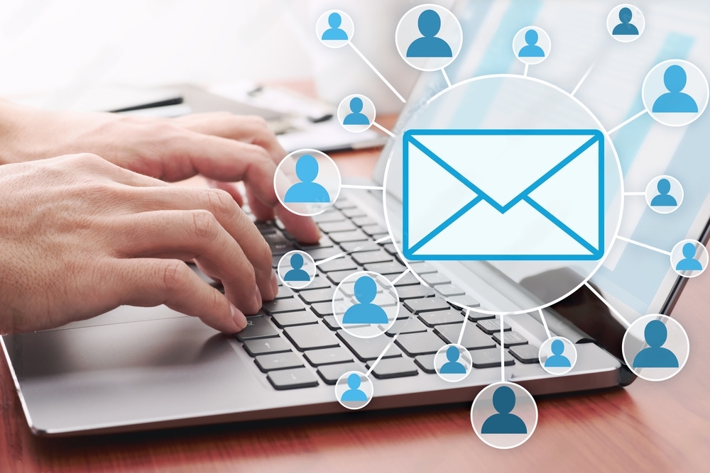 email distributed to other people