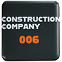 A dark brown button that says 'Construction Company' on it
