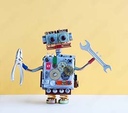 cute little robot